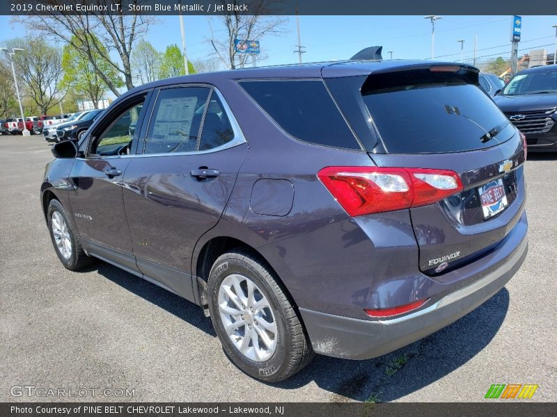 Storm Blue Metallic / Jet Black 2019 Chevrolet Equinox LT