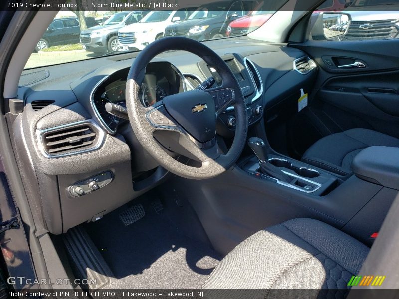 Storm Blue Metallic / Jet Black 2019 Chevrolet Equinox LT