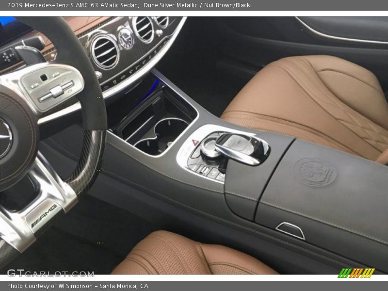 Dune Silver Metallic / Nut Brown/Black 2019 Mercedes-Benz S AMG 63 4Matic Sedan