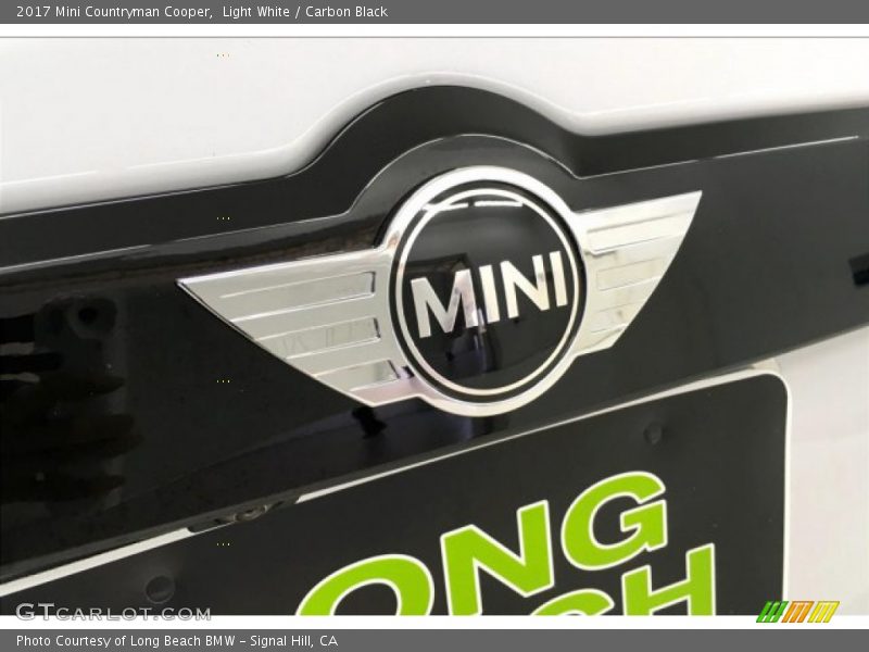 Light White / Carbon Black 2017 Mini Countryman Cooper