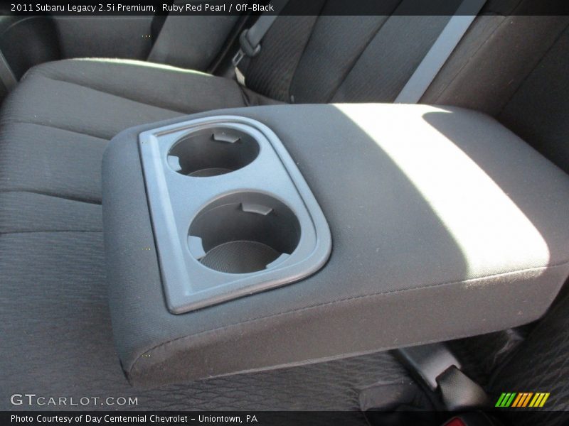 Ruby Red Pearl / Off-Black 2011 Subaru Legacy 2.5i Premium