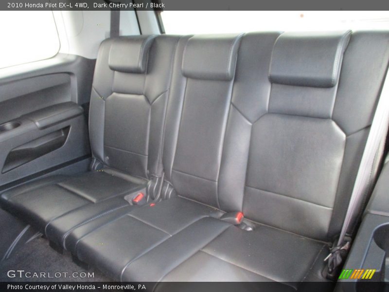 Dark Cherry Pearl / Black 2010 Honda Pilot EX-L 4WD