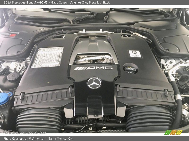  2019 S AMG 63 4Matic Coupe Engine - 4.0 Liter biturbo DOHC 32-Valve VVT V8
