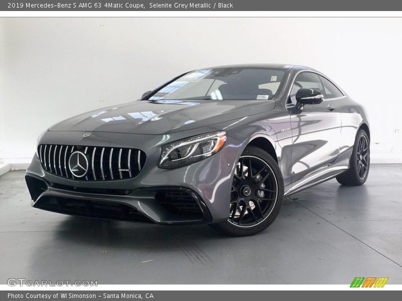 Front 3/4 View of 2019 S AMG 63 4Matic Coupe