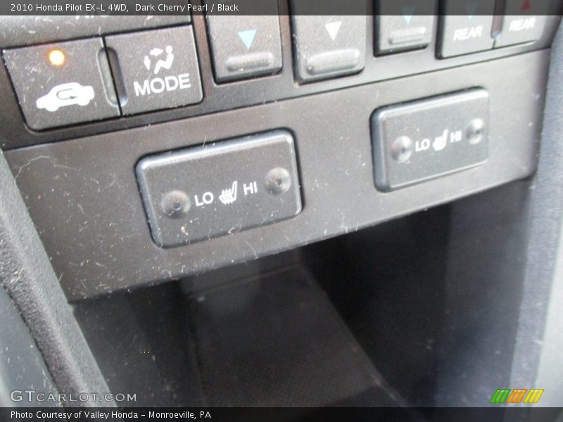 Dark Cherry Pearl / Black 2010 Honda Pilot EX-L 4WD