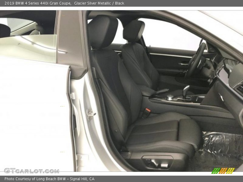 Glacier Silver Metallic / Black 2019 BMW 4 Series 440i Gran Coupe