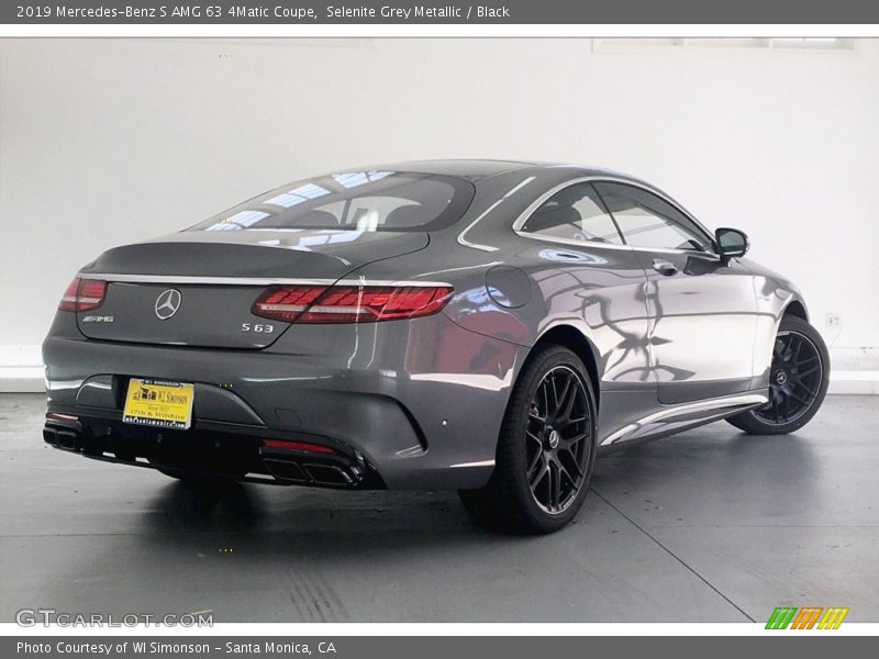 Selenite Grey Metallic / Black 2019 Mercedes-Benz S AMG 63 4Matic Coupe