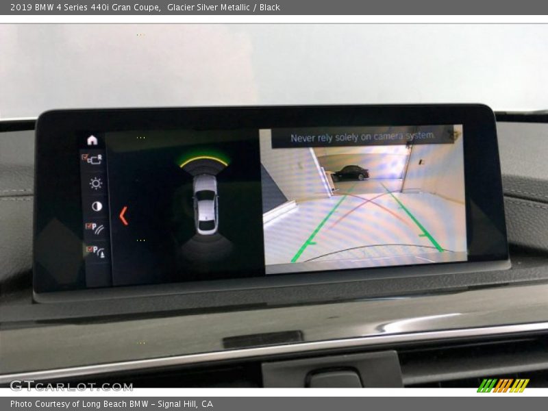 Glacier Silver Metallic / Black 2019 BMW 4 Series 440i Gran Coupe