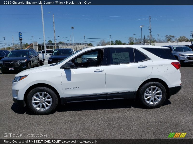 Summit White / Medium Ash Gray 2019 Chevrolet Equinox LS