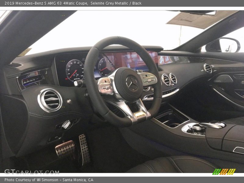 Selenite Grey Metallic / Black 2019 Mercedes-Benz S AMG 63 4Matic Coupe