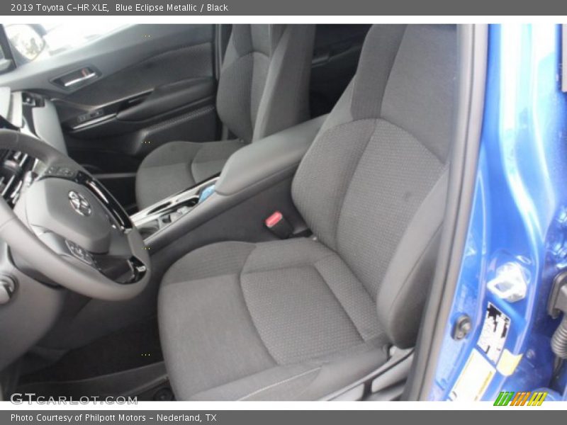 Blue Eclipse Metallic / Black 2019 Toyota C-HR XLE