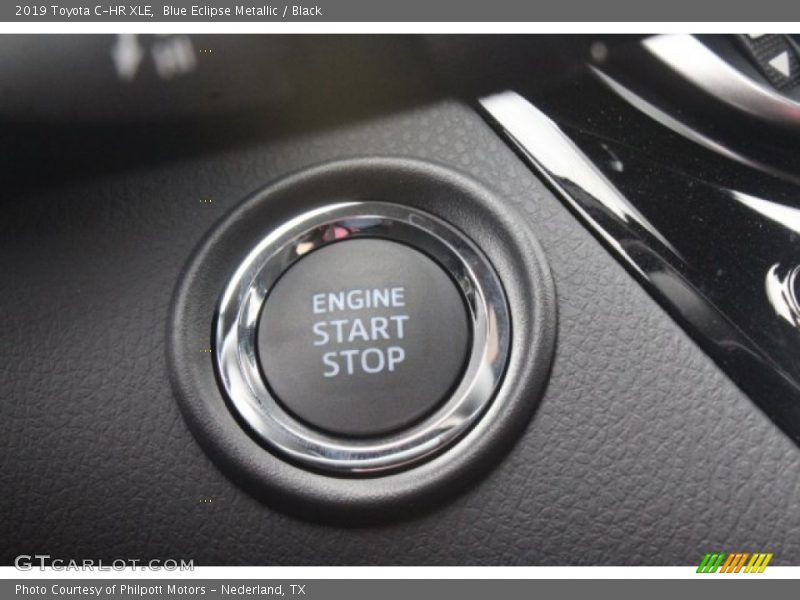 Blue Eclipse Metallic / Black 2019 Toyota C-HR XLE