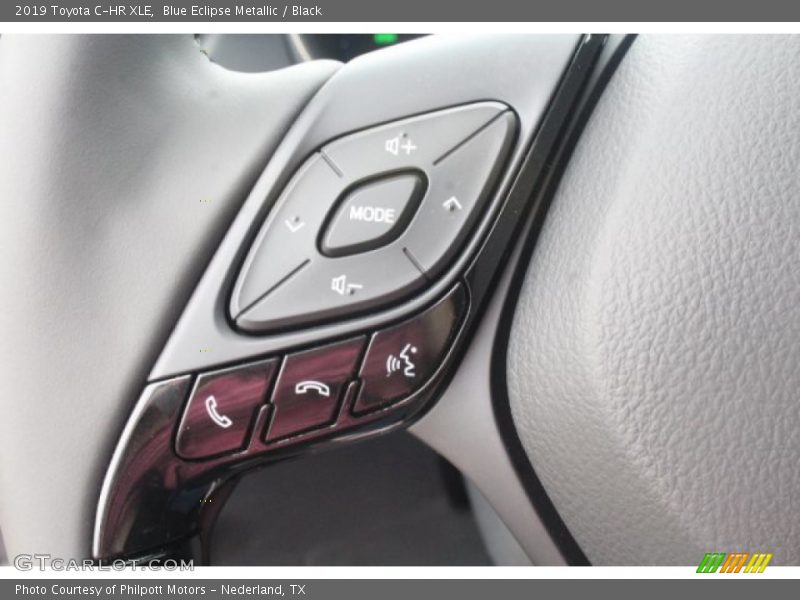 Blue Eclipse Metallic / Black 2019 Toyota C-HR XLE