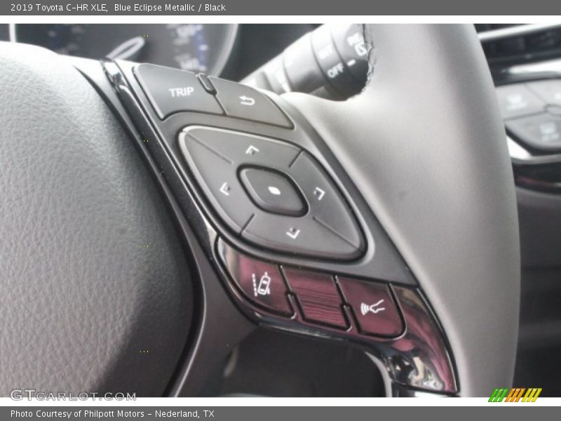 Blue Eclipse Metallic / Black 2019 Toyota C-HR XLE