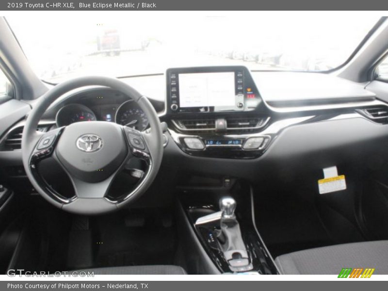 Blue Eclipse Metallic / Black 2019 Toyota C-HR XLE