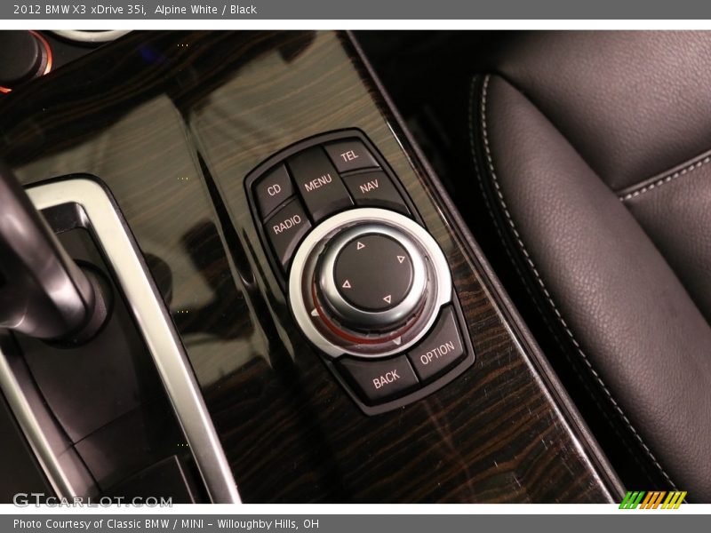 Alpine White / Black 2012 BMW X3 xDrive 35i