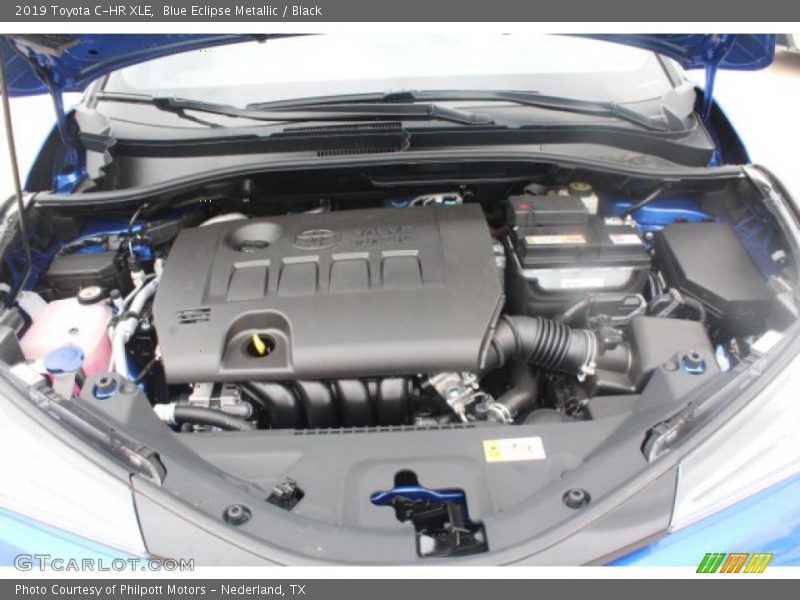Blue Eclipse Metallic / Black 2019 Toyota C-HR XLE