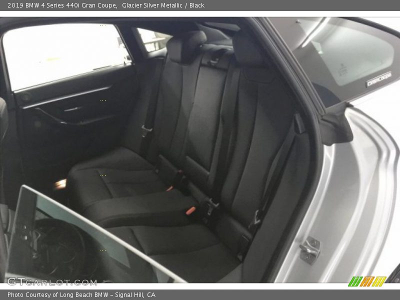 Glacier Silver Metallic / Black 2019 BMW 4 Series 440i Gran Coupe