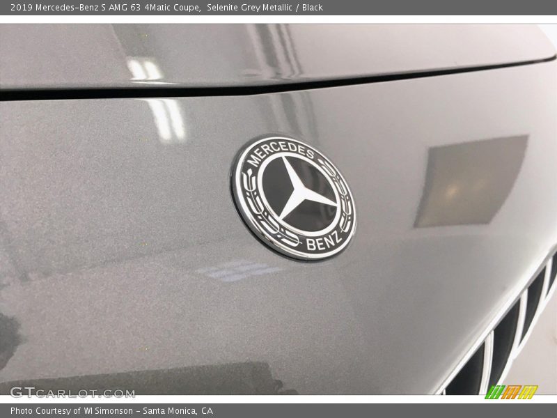 Selenite Grey Metallic / Black 2019 Mercedes-Benz S AMG 63 4Matic Coupe