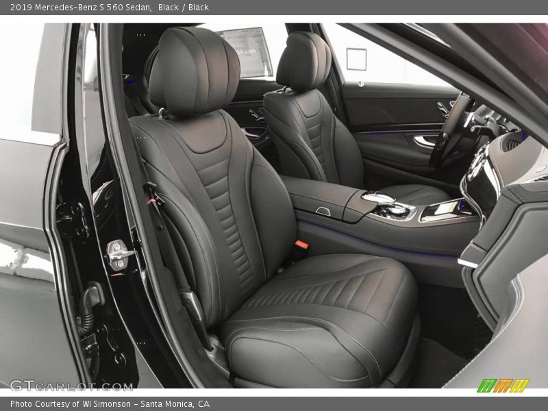 Black / Black 2019 Mercedes-Benz S 560 Sedan