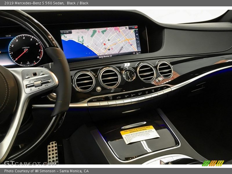 Black / Black 2019 Mercedes-Benz S 560 Sedan