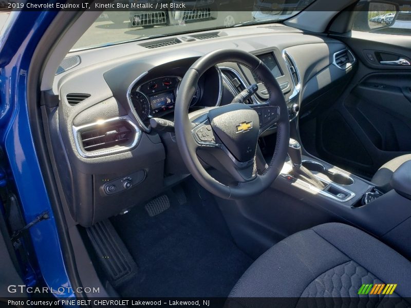 Kinetic Blue Metallic / Jet Black 2019 Chevrolet Equinox LT
