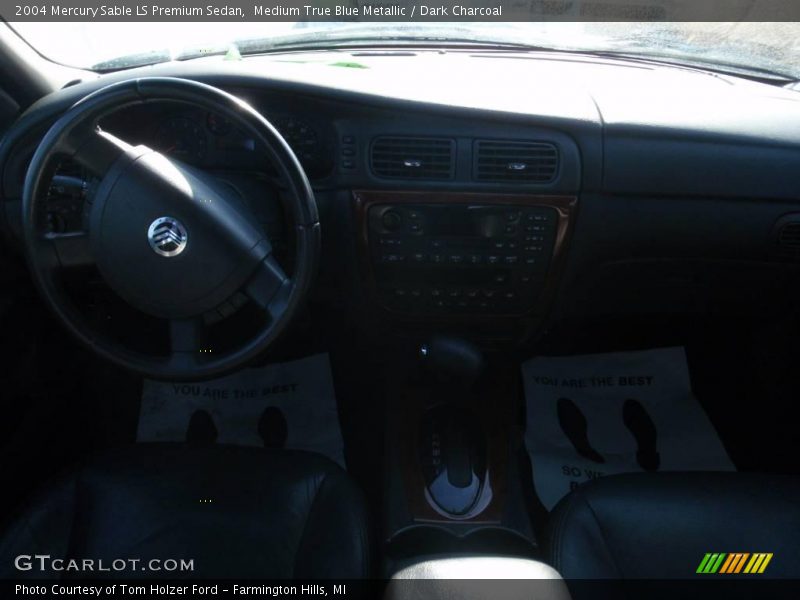 Medium True Blue Metallic / Dark Charcoal 2004 Mercury Sable LS Premium Sedan