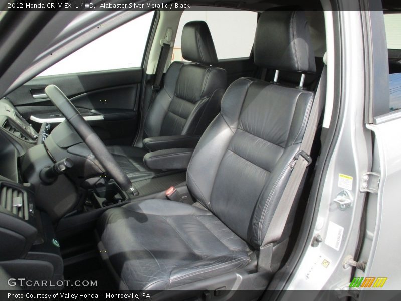 Alabaster Silver Metallic / Black 2012 Honda CR-V EX-L 4WD