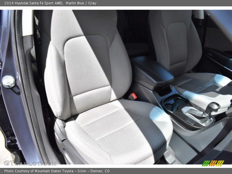 Marlin Blue / Gray 2014 Hyundai Santa Fe Sport AWD
