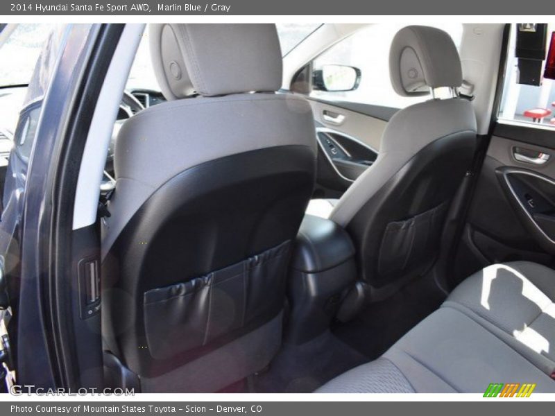 Marlin Blue / Gray 2014 Hyundai Santa Fe Sport AWD