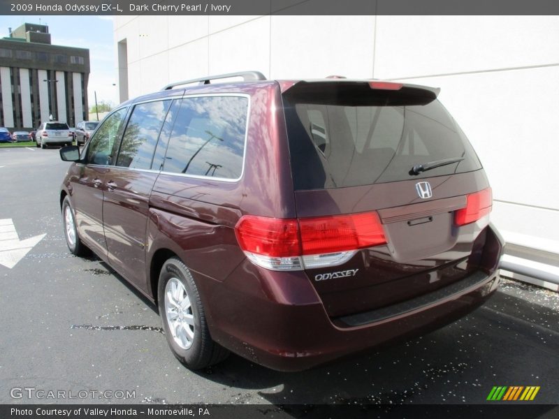 Dark Cherry Pearl / Ivory 2009 Honda Odyssey EX-L