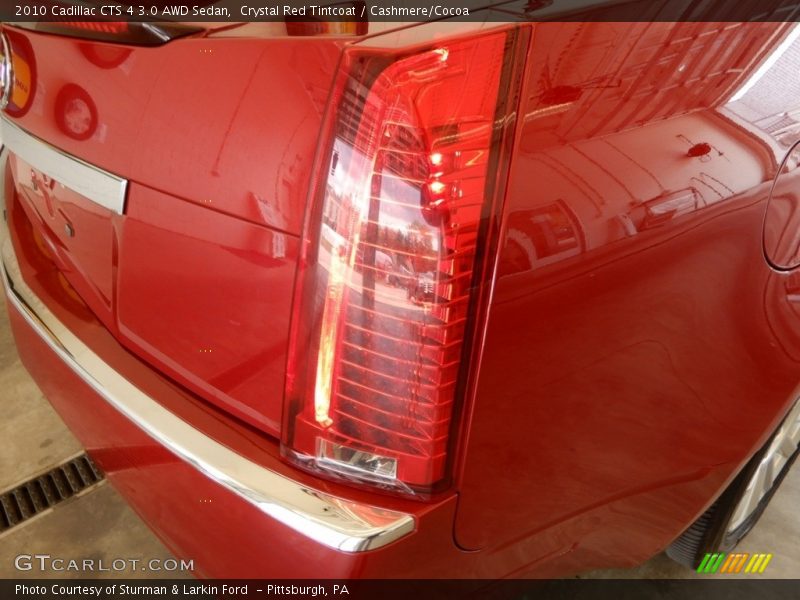 Crystal Red Tintcoat / Cashmere/Cocoa 2010 Cadillac CTS 4 3.0 AWD Sedan