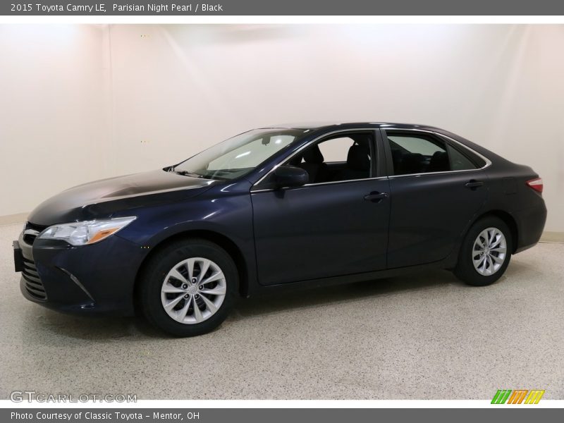 Parisian Night Pearl / Black 2015 Toyota Camry LE