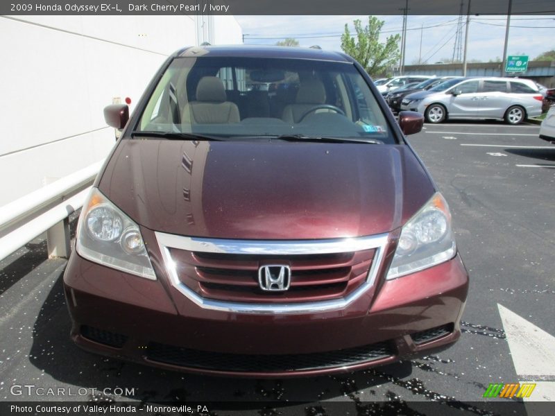 Dark Cherry Pearl / Ivory 2009 Honda Odyssey EX-L