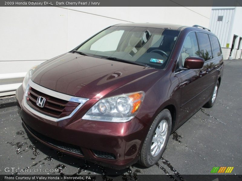 Dark Cherry Pearl / Ivory 2009 Honda Odyssey EX-L
