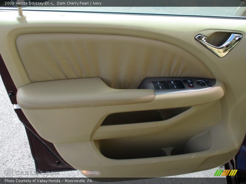 Dark Cherry Pearl / Ivory 2009 Honda Odyssey EX-L