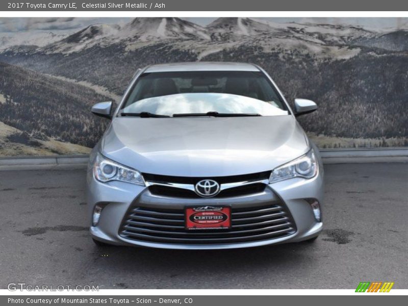 Celestial Silver Metallic / Ash 2017 Toyota Camry LE