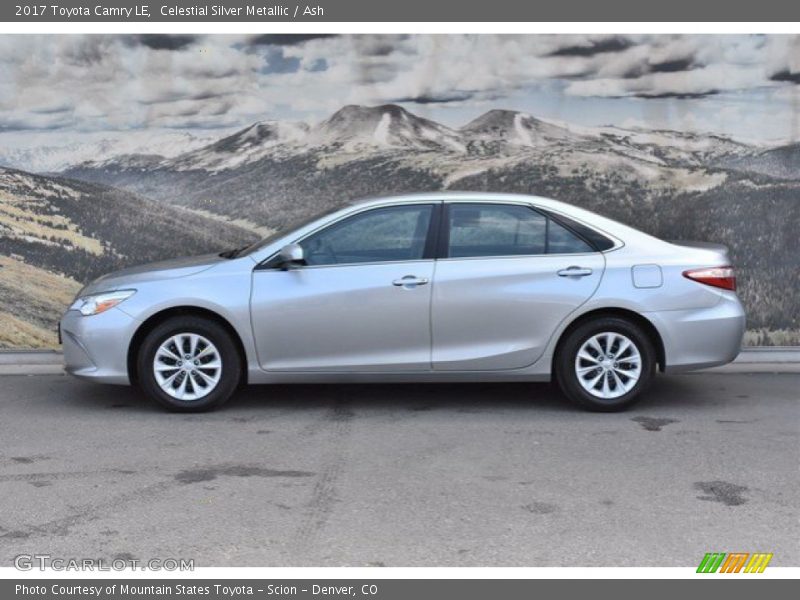 Celestial Silver Metallic / Ash 2017 Toyota Camry LE