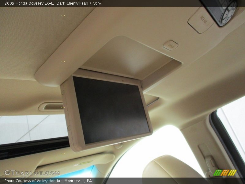 Dark Cherry Pearl / Ivory 2009 Honda Odyssey EX-L