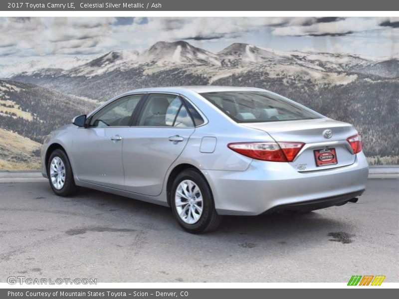 Celestial Silver Metallic / Ash 2017 Toyota Camry LE