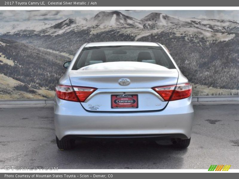 Celestial Silver Metallic / Ash 2017 Toyota Camry LE