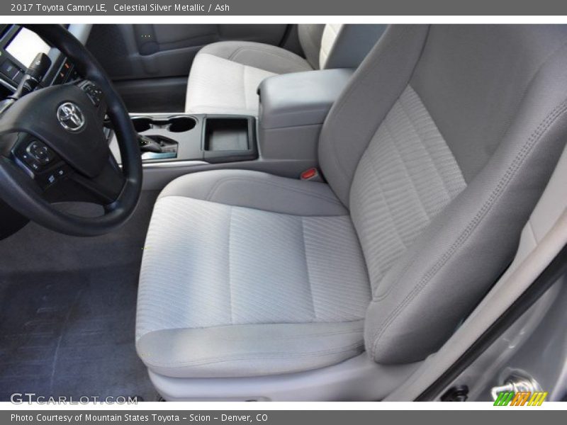 Celestial Silver Metallic / Ash 2017 Toyota Camry LE