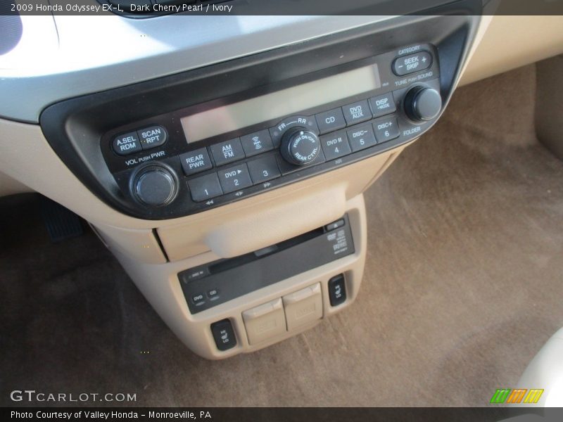 Dark Cherry Pearl / Ivory 2009 Honda Odyssey EX-L