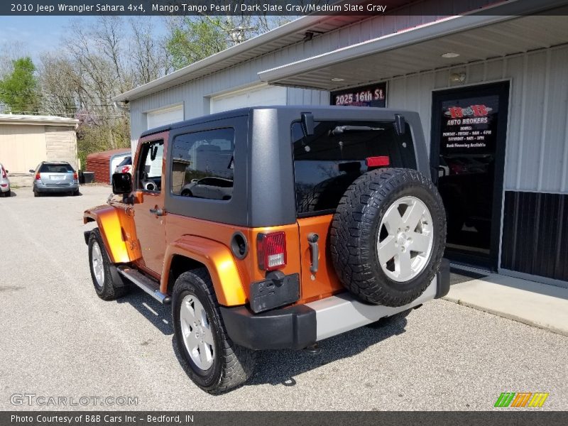 Mango Tango Pearl / Dark Slate Gray/Medium Slate Gray 2010 Jeep Wrangler Sahara 4x4