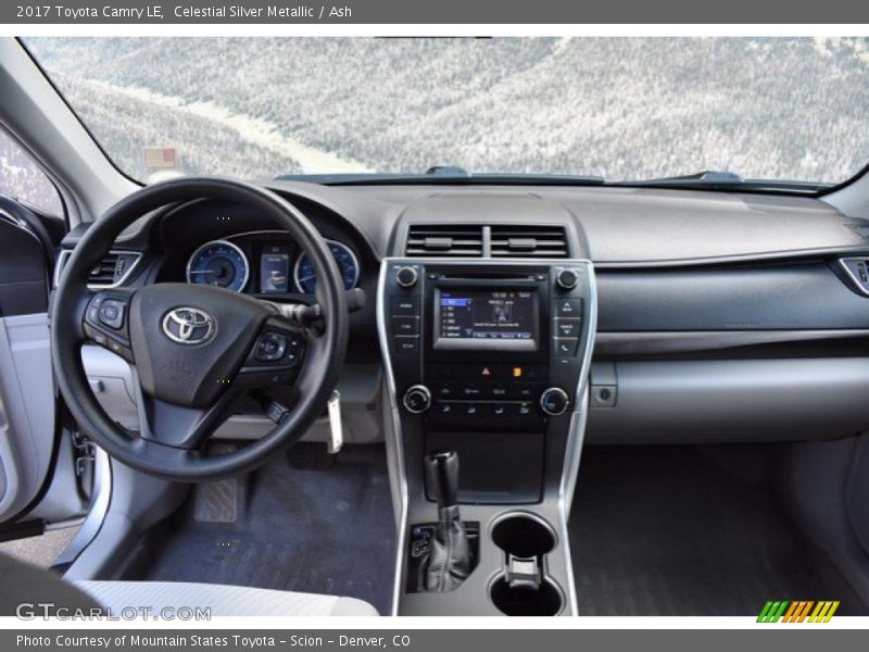 Celestial Silver Metallic / Ash 2017 Toyota Camry LE