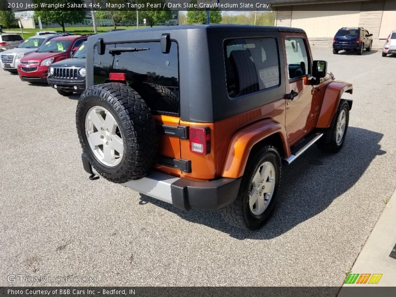 Mango Tango Pearl / Dark Slate Gray/Medium Slate Gray 2010 Jeep Wrangler Sahara 4x4