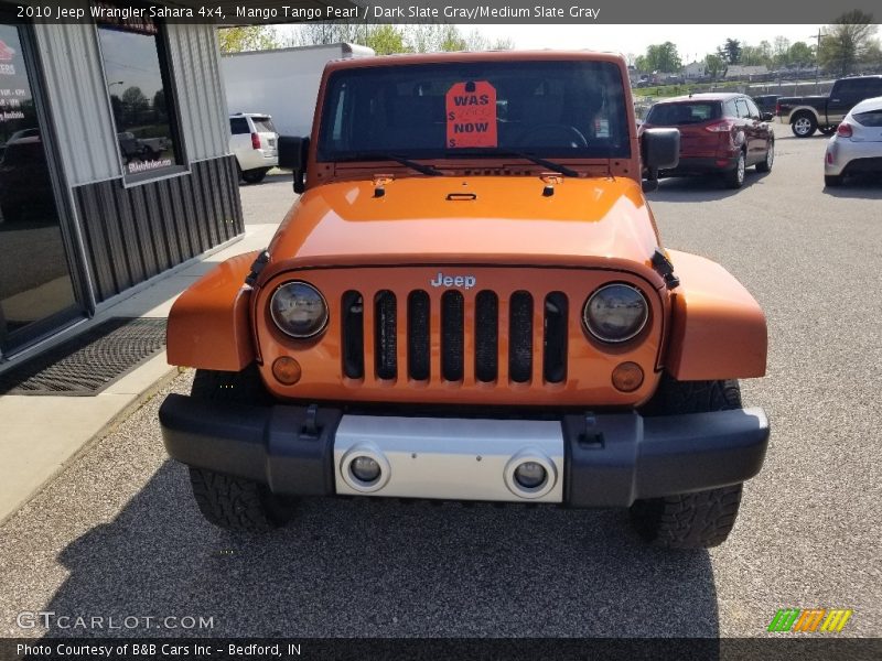 Mango Tango Pearl / Dark Slate Gray/Medium Slate Gray 2010 Jeep Wrangler Sahara 4x4
