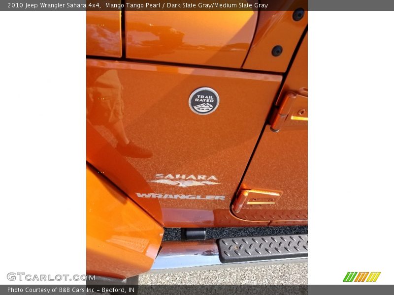 Mango Tango Pearl / Dark Slate Gray/Medium Slate Gray 2010 Jeep Wrangler Sahara 4x4