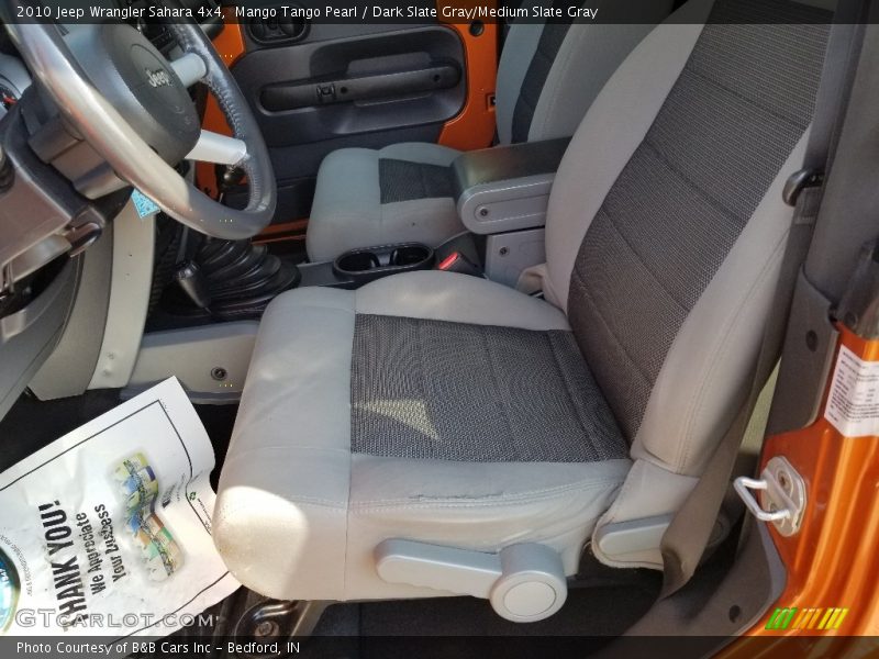 Mango Tango Pearl / Dark Slate Gray/Medium Slate Gray 2010 Jeep Wrangler Sahara 4x4