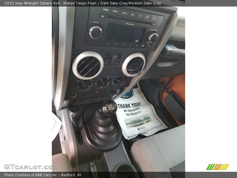 Mango Tango Pearl / Dark Slate Gray/Medium Slate Gray 2010 Jeep Wrangler Sahara 4x4